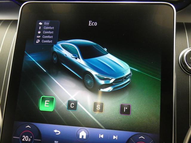 CLE CLE200 クーペ スポーツ レザーEXC&ドライバーズPKG 現行型 1オーナー 禁煙 新車保証 PSR 黒革 HUD RSP リアアクスルS Dコックピット Burmester3D M付温冷Pシート 全周C AMG20AW(60枚目)