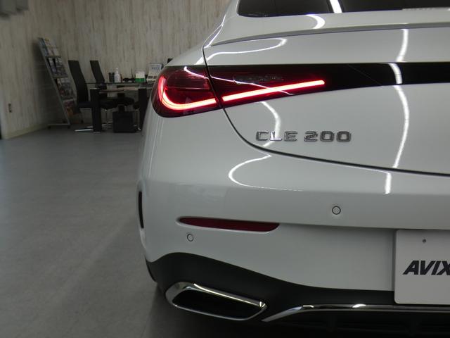 CLE CLE200 クーペ スポーツ レザーEXC&ドライバーズPKG 現行型 1オーナー 禁煙 新車保証 PSR 黒革 HUD RSP リアアクスルS Dコックピット Burmester3D M付温冷Pシート 全周C AMG20AW(75枚目)