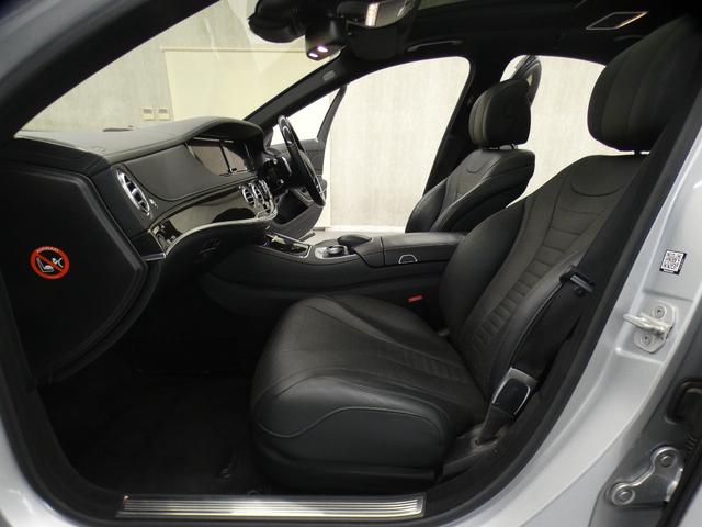 Ｓクラス Ｓ４００ハイブリッド　エクスクルーシブ　ＡＭＧスポーツＰＫＧ　禁煙黒革　パノラマＳＲ　ＲＳＰ　ディストロ　全周Ｃ　前席Ｍ付Ｐシート＆ベンチレータ＆マッサージ　前席シートヒーター　ナビＴＶ　ＦＭＡＭ　Ｐトランク　ＬＥＤライト　ＡＭＧ１９ＡＷ（7枚目）