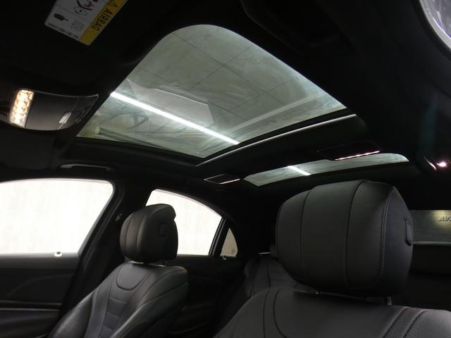 Ｓクラス Ｓ４００ハイブリッド　エクスクルーシブ　ＡＭＧスポーツＰＫＧ　禁煙黒革　パノラマＳＲ　ＲＳＰ　ディストロ　全周Ｃ　前席Ｍ付Ｐシート＆ベンチレータ＆マッサージ　前席シートヒーター　ナビＴＶ　ＦＭＡＭ　Ｐトランク　ＬＥＤライト　ＡＭＧ１９ＡＷ（17枚目）