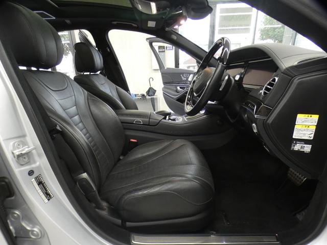 Ｓクラス Ｓ４００ハイブリッド　エクスクルーシブ　ＡＭＧスポーツＰＫＧ　禁煙黒革　パノラマＳＲ　ＲＳＰ　ディストロ　全周Ｃ　前席Ｍ付Ｐシート＆ベンチレータ＆マッサージ　前席シートヒーター　ナビＴＶ　ＦＭＡＭ　Ｐトランク　ＬＥＤライト　ＡＭＧ１９ＡＷ（32枚目）