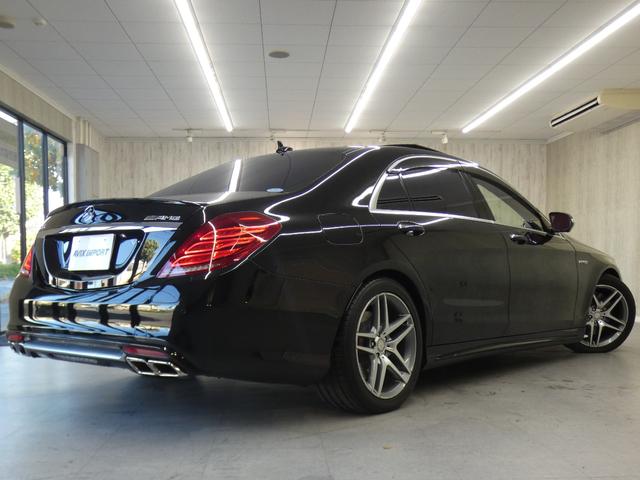 Sクラス S550プラグインハイブリッドロング AMGライン 中期型 黒革 RSP ディストロ HUD パノラマSR ナビTV 全周C 前後席M付Pシート&シートヒーター&ベンチレーター マッサージ Pトランク 赤キャリパー 可変マフラー 19AW(2枚目)