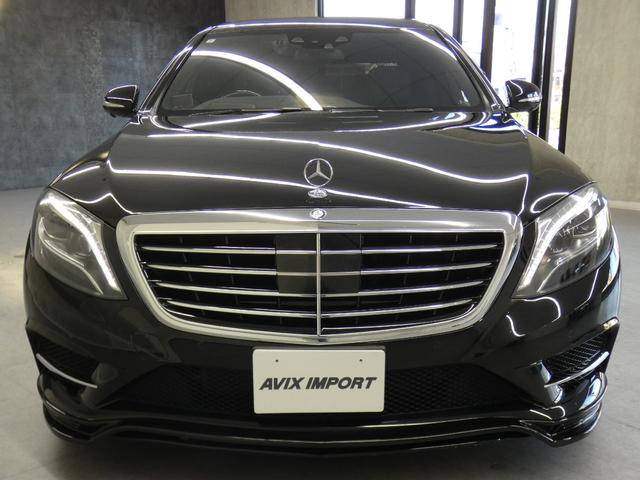 Sクラス S550プラグインハイブリッドロング AMGライン 中期型 黒革 RSP ディストロ HUD パノラマSR ナビTV 全周C 前後席M付Pシート&シートヒーター&ベンチレーター マッサージ Pトランク 赤キャリパー 可変マフラー 19AW(3枚目)