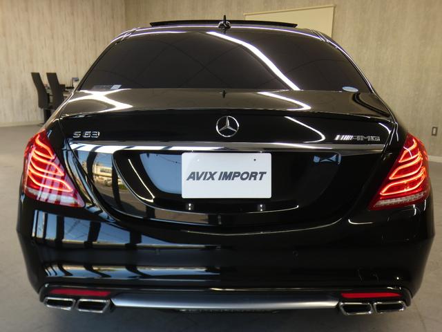 Sクラス S550プラグインハイブリッドロング AMGライン 中期型 黒革 RSP ディストロ HUD パノラマSR ナビTV 全周C 前後席M付Pシート&シートヒーター&ベンチレーター マッサージ Pトランク 赤キャリパー 可変マフラー 19AW(4枚目)
