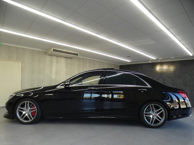 Sクラス S550プラグインハイブリッドロング AMGライン 中期型 黒革 RSP ディストロ HUD パノラマSR ナビTV 全周C 前後席M付Pシート&シートヒーター&ベンチレーター マッサージ Pトランク 赤キャリパー 可変マフラー 19AW(5枚目)