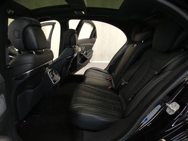 Sクラス S550プラグインハイブリッドロング AMGライン 中期型 黒革 RSP ディストロ HUD パノラマSR ナビTV 全周C 前後席M付Pシート&シートヒーター&ベンチレーター マッサージ Pトランク 赤キャリパー 可変マフラー 19AW(40枚目)