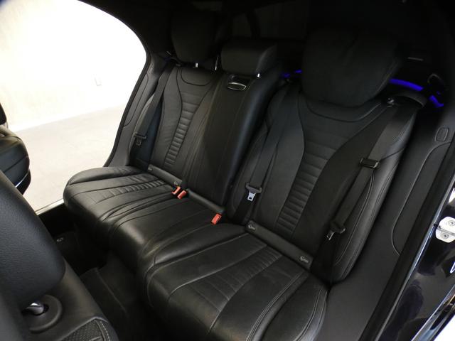 Sクラス S550プラグインハイブリッドロング AMGライン 中期型 黒革 RSP ディストロ HUD パノラマSR ナビTV 全周C 前後席M付Pシート&シートヒーター&ベンチレーター マッサージ Pトランク 赤キャリパー 可変マフラー 19AW(41枚目)