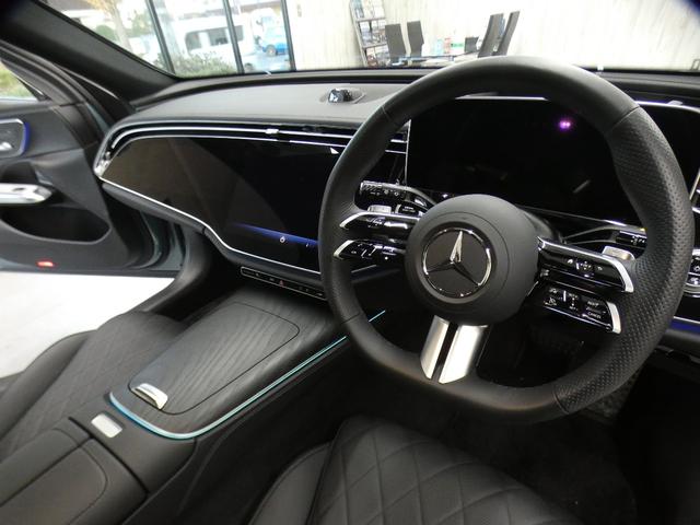 Eクラスステーションワゴン E200ステーションワゴンアバギャルドAMGラインP レザーEXC&デジタルインテリア&アドバンスドPKG 新車保証 現行 禁煙1オナ 黒革 パノラマSR ナビTV 全周C MBUXスーパースクリーン 3Dコックピット 温冷Pシート Dライト 19AW(6枚目)