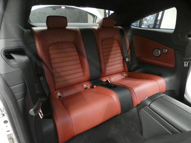 Cクラス C43 4マチッククーペ 禁煙赤革 パノラマSR AMGスタイリングP AMGエグゾーストS RSP ディストロ HUD 前席M付Pシート&Sヒーター ナビTV Bカメラ ブルメスター LEDライト Pトランク AMG19AW(8枚目)