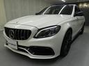 C63 S コンフォート&AMGカーボン&AMGパフォーマンスPKG 後期 禁煙赤革 パノラマSR RSP ディストロ HUD Sヒーター ナビTV Bカメラ Pトランク ゴールドキャリパー&CCB 鍛造19AW(77枚目)