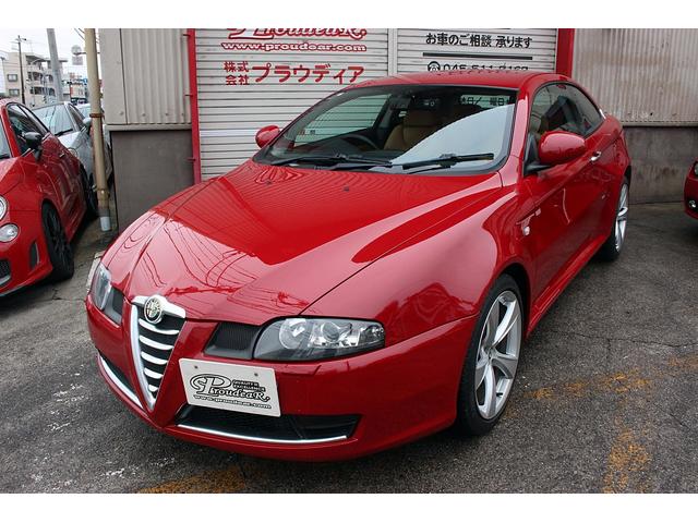 アルファGT クアドリフォリオ ドーロ 60台限定車 タイベル交換済み タンレザーシート 18インチAW キセノンライト パークセンサー 2DINナビ Bカメラ 前後ドラレコ シートヒーター 最終モデル(6枚目)