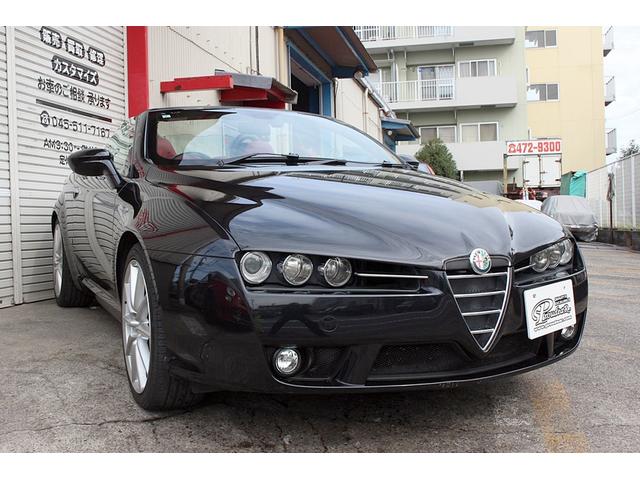 アルファスパイダー 3.2 JTS Q4 Qトロ ディスティンク V6EG アイシン6速AT 4WD キセノン TI用19AW ブレンボキャリパー レッドフラウレザーシート パワーシート パドルシフト 2DINナビ パークセンサー(7枚目)