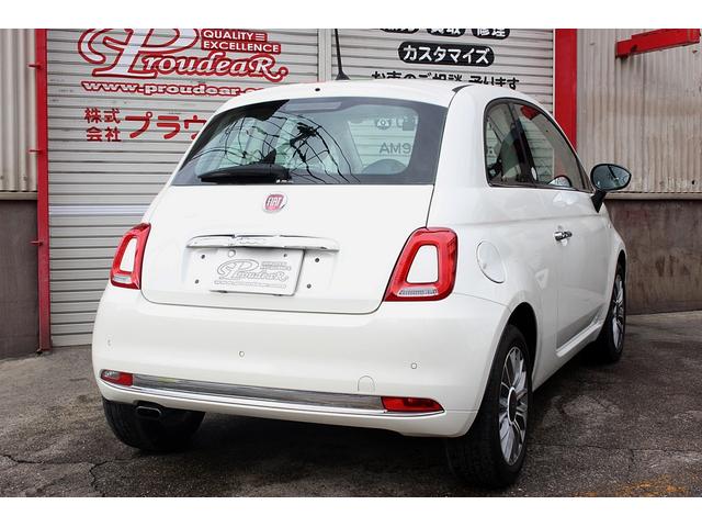 500 イタリー 限定車 ワンオーナー禁煙 スカイドーム 専用レザーシート 15インチAW パークセンサー キセノンライト オートエアコン AUX&USB Uコネクト ETC 前後ドライブレコーダー(3枚目)