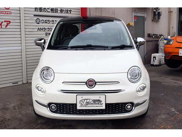 500 イタリー 限定車 ワンオーナー禁煙 スカイドーム 専用レザーシート 15インチAW パークセンサー キセノンライト オートエアコン AUX&USB Uコネクト ETC 前後ドライブレコーダー(6枚目)