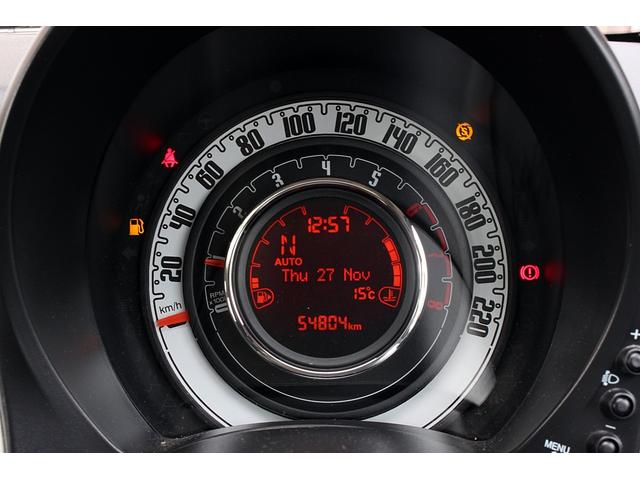 500 イタリー 限定車 ワンオーナー禁煙 スカイドーム 専用レザーシート 15インチAW パークセンサー キセノンライト オートエアコン AUX&USB Uコネクト ETC 前後ドライブレコーダー(28枚目)