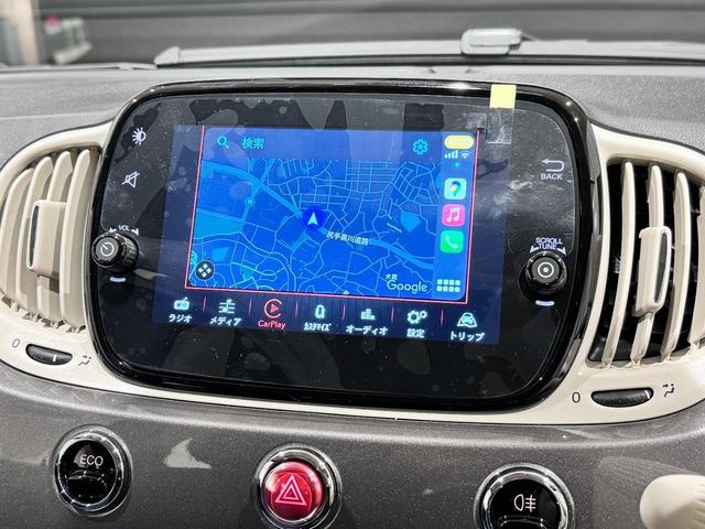 ５００ １．２　カルト　Ａｐｐｌｅｃａｒｐｌａｙ対応　Ｂｌｕｅｔｏｏｔｈオーディオ　新車保証　１４インチスチールホイール　ハロゲンヘッドライト　禁煙車（6枚目）