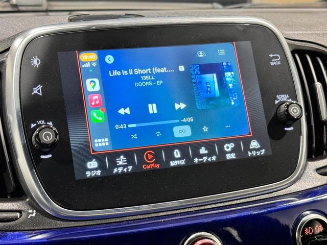 アバルト５９５ ベースグレード　左ハンドル　メイクユアスコーピオン　ワンオーナー　禁煙車　カープレイ対応　Ｂｌｕｅｔｏｏｔｈオーディオ　当店下取り車　ＥＴＣ　純正１６インチアルミホイール　キセノンヘッドライト　リアコーナーセンサー（21枚目）