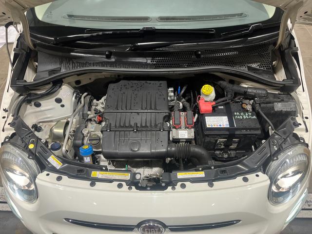 ５００ １．２　ポップ　弊社オーナー様下取り　ドラレコ前後　ＥＴＣ付き　デジタルインナーミラー　カロッツェリアナビ　バックカメラ　ラフィータトリコローレシフトノブ　チェックシート　純正１４インチスチールホイール（29枚目）