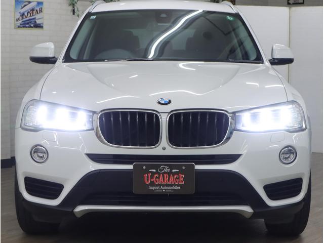 Ｘ３ ｘＤｒｉｖｅ　２０ｄ　メモリーＰシート　タッチレスＰゲート　ナビ３６０°カメラ走行中ＴＶ　衝突軽減　レーンキープ　コンフォートアクセス　ＰＤＣ　１７ＡＷ　デイライト付アダプティブＨＩＤライト　ＬＥＤフォグ　８速ＡＴ　後期型（6枚目）