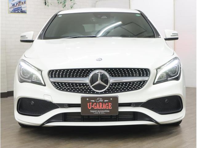 CLAクラス シューティングブレーク CLA180 シューティングブレーク スポーツ 後期 AMGスタイリングP タッチレスPゲート 180°Bカメ カープレイ 前後ドラレコ キーレスゴー 衝突軽減 自動追従 ブラインドスポット AMG18AW HID PTS 半革/ヒータ ナビTV(4枚目)