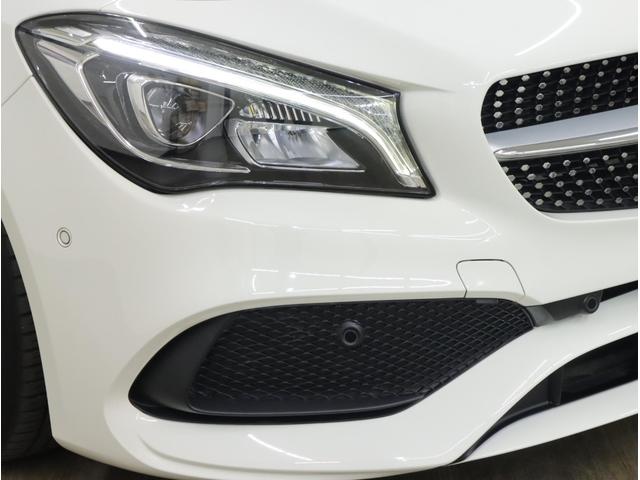 CLAクラス シューティングブレーク CLA180 シューティングブレーク スポーツ 後期 AMGスタイリングP タッチレスPゲート 180°Bカメ カープレイ 前後ドラレコ キーレスゴー 衝突軽減 自動追従 ブラインドスポット AMG18AW HID PTS 半革/ヒータ ナビTV(33枚目)