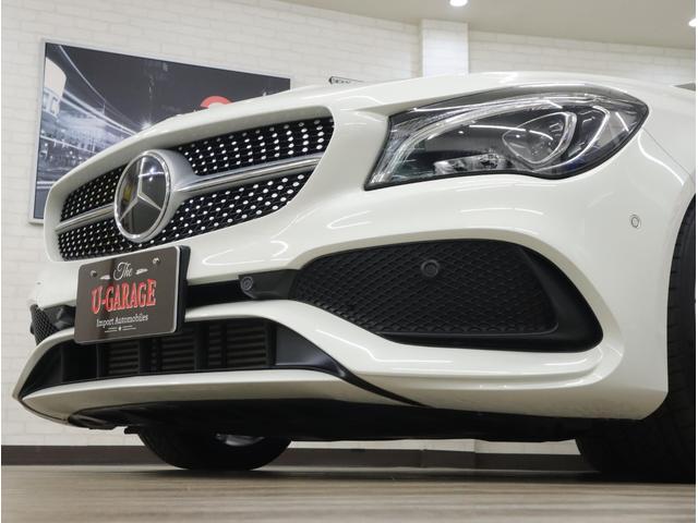 CLAクラス シューティングブレーク CLA180 シューティングブレーク スポーツ 後期 AMGスタイリングP タッチレスPゲート 180°Bカメ カープレイ 前後ドラレコ キーレスゴー 衝突軽減 自動追従 ブラインドスポット AMG18AW HID PTS 半革/ヒータ ナビTV(36枚目)