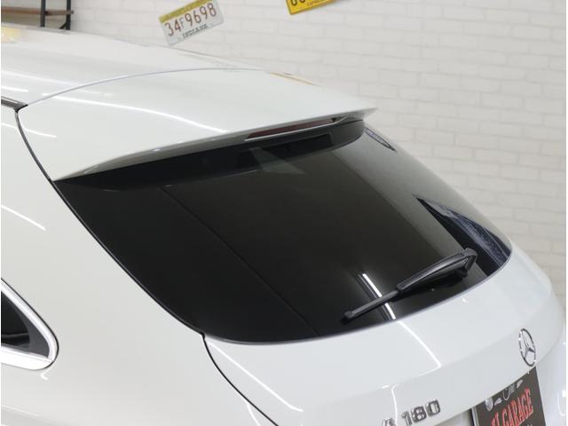 CLAクラス シューティングブレーク CLA180 シューティングブレーク スポーツ 後期 AMGスタイリングP タッチレスPゲート 180°Bカメ カープレイ 前後ドラレコ キーレスゴー 衝突軽減 自動追従 ブラインドスポット AMG18AW HID PTS 半革/ヒータ ナビTV(42枚目)