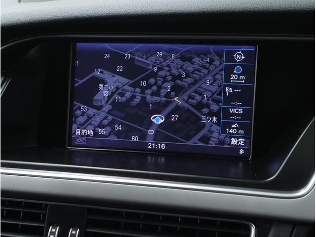 Ａ５スポーツバック ２．０ＴＦＳＩクワトロ　メッキモール曇りなし　黒革スポーツＰシート／ヒーター　ナビ／Ｂカメ／ＴＶ／Ｂｌｕｅｔｏｏｔｈ　純正ドラレコ　１８ＡＷ　ＬＥＤスモールライト付ＨＩＤライト　アドバンストキー　前後パーキングエイド　禁煙車（12枚目）