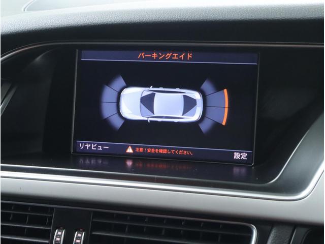 Ａ５スポーツバック ２．０ＴＦＳＩクワトロ　メッキモール曇りなし　黒革スポーツＰシート／ヒーター　ナビ／Ｂカメ／ＴＶ／Ｂｌｕｅｔｏｏｔｈ　純正ドラレコ　１８ＡＷ　ＬＥＤスモールライト付ＨＩＤライト　アドバンストキー　前後パーキングエイド　禁煙車（15枚目）