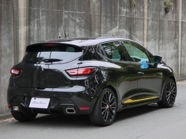 ルーテシア R.S.18 50台限定車 F1タイプエアインテークブレード ボディ同色サイドプロテクションモール ジョンシリウスM センターキャップ ブラックルノーエンブレム ルーフデカール レザー&アルカンタラステアリング(6枚目)