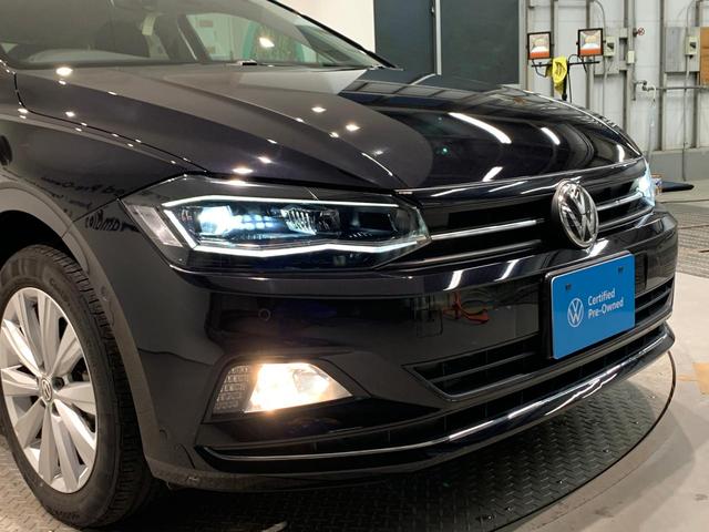 ポロ TSIハイライン キーレスアクセス レーダークルーズ エアコン アルミホイール スマートキー ナビTV 盗難防止 記録簿 ETC2.0 ABS 横滑り防止装置 エアバッグ 助手席エアバッグ メモリーナビ(14枚目)