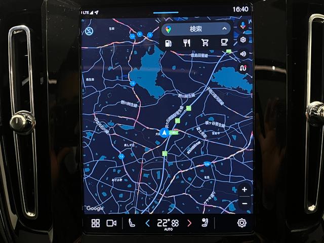 ＸＣ４０ ウルトラ　Ｂ４　ＡＷＤ　ダークエディション　Ｇｏｏｇｌｅナビ　　サンルーフ　ｈａｒｍａｎ／ｋａｒｄｏｎ　弊社代車（22枚目）