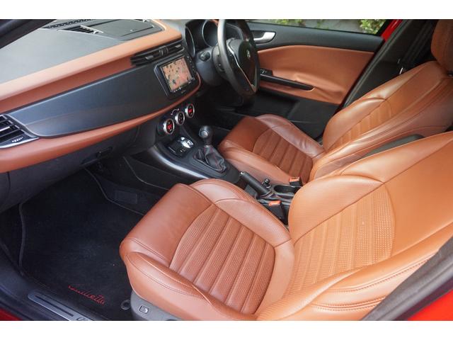 ジュリエッタ スポルティーバ 走行5.3万km TV ナビ ETC Bカメラ 茶革 ドラレコ 禁煙 記録簿 評価4点(48枚目)