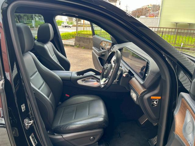 GLE GLE450 4マチックスポーツ レザーEXC パノラマR 黒革 シートヒーター&ベンチレーター MBUX 社外後席モニター Burmester 全周カメラ HUD&レーダーセーフティPKG マルチビームLED パナメリカーナグリル 純正20AW 禁煙(15枚目)