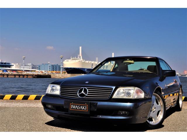 ＳＬ ＳＬ５００　６．０　Ｒ１２９　ＡＭＧ　ＳＬ６０エクスクルーシブ本国特注スペシャルオーダーモデルサファイヤブラック（００９）マッシュルームコンビフルレザーパノラマルーフＨＤＤナビ（25枚目）