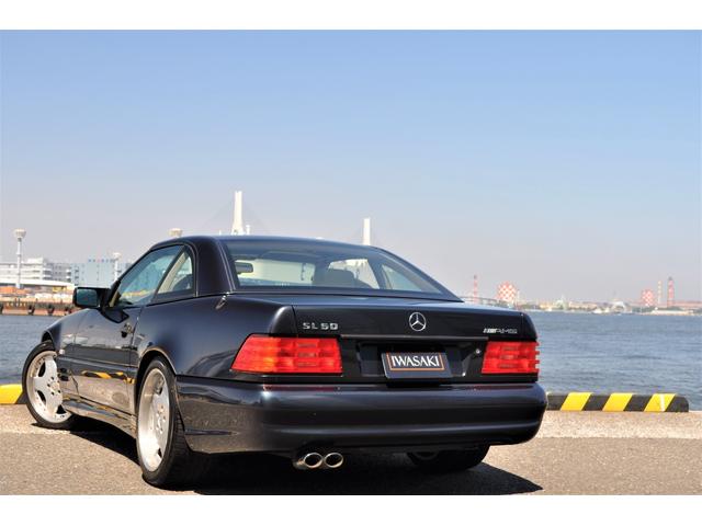 ＳＬ ＳＬ５００　６．０　Ｒ１２９　ＡＭＧ　ＳＬ６０エクスクルーシブ本国特注スペシャルオーダーモデルサファイヤブラック（００９）マッシュルームコンビフルレザーパノラマルーフＨＤＤナビ（44枚目）