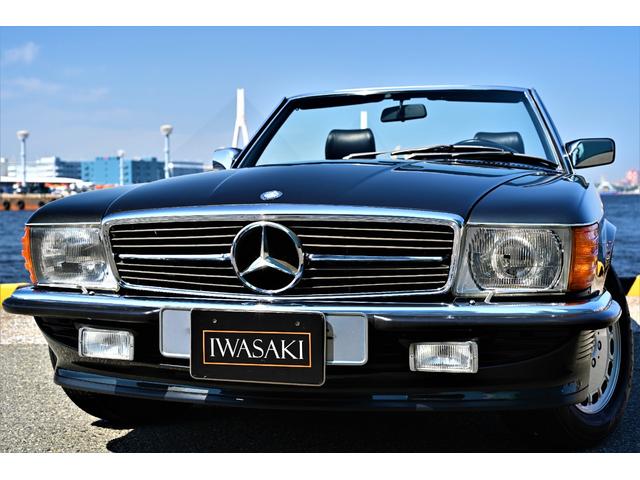 ＳＬ ５００ＳＬヨーロッパ　Ｒ１０７後期最終モデル５００ＳＬドイツ本国仕様新車並行法人禁煙屋根保管空調付きガレージ保管走行３．９万Ｋｍ黒本革黒幌未使用全整備記録簿（22枚目）