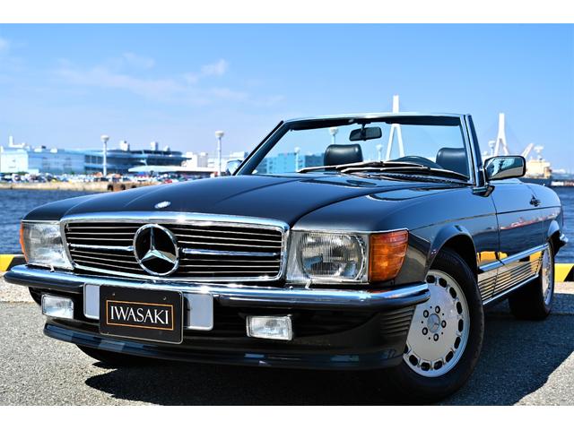 ＳＬ ５００ＳＬヨーロッパ　Ｒ１０７後期最終モデル５００ＳＬドイツ本国仕様新車並行法人禁煙屋根保管空調付きガレージ保管走行３．９万Ｋｍ黒本革黒幌未使用全整備記録簿（25枚目）