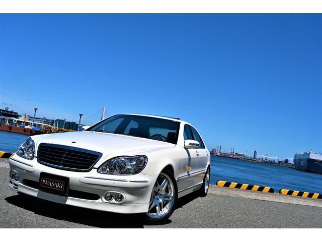 Ｓ６００ロング　ＢＲＡＢＵＳツインターボＴ１２コンプリート法人禁煙屋根保管Ｖ１２ベース本物ＢＲＡＢＵＳコンプリート５６０馬力チェスナットウッド＆コンビステアＨＤＤナビ地デジＢカメラ(29枚目)