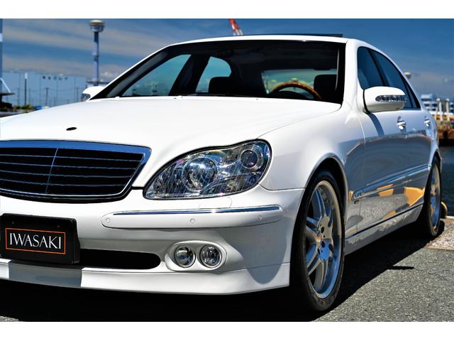 Ｓ６００ロング　ＢＲＡＢＵＳツインターボＴ１２コンプリート法人禁煙屋根保管Ｖ１２ベース本物ＢＲＡＢＵＳコンプリート５６０馬力チェスナットウッド＆コンビステアＨＤＤナビ地デジＢカメラ(39枚目)