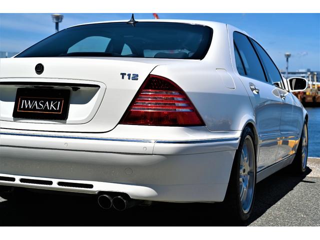 Ｓ６００ロング　ＢＲＡＢＵＳツインターボＴ１２コンプリート法人禁煙屋根保管Ｖ１２ベース本物ＢＲＡＢＵＳコンプリート５６０馬力チェスナットウッド＆コンビステアＨＤＤナビ地デジＢカメラ(60枚目)