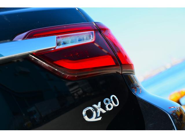 ＱＸ８０ ベースグレード　新車並行法人禁煙屋根保管走行２．１万ＫｍＵＳインフィニティＱＸ８０左ハンドルブラック＆ブラックフルレザーダイヤモンドステッチ入りＢＯＳＥサウンドシステム８人乗り（15枚目）