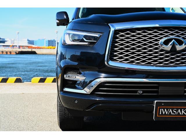 ＱＸ８０ ベースグレード　新車並行法人禁煙屋根保管走行２．１万ＫｍＵＳインフィニティＱＸ８０左ハンドルブラック＆ブラックフルレザーダイヤモンドステッチ入りＢＯＳＥサウンドシステム８人乗り（34枚目）