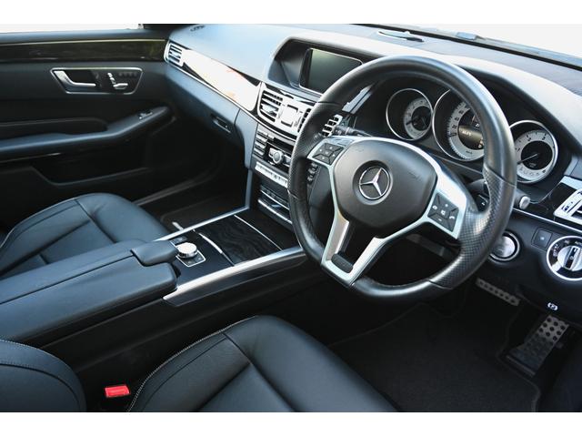 Eクラスステーションワゴン E350ブルテックステーションワゴンアバンG 法人オナ禁煙屋根保管後期モデルOPパノラマルーフOPAMGスポーツパッケージ(AMGエアロ・アルミ)黒本革シートヒーター本革巻きステア純正HDDナビ地デジBカメラ電動テールゲートOP360カメラ経済的(7枚目)