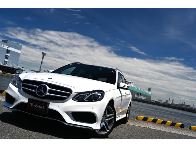 Eクラスステーションワゴン E350ブルテックステーションワゴンアバンG 法人オナ禁煙屋根保管後期モデルOPパノラマルーフOPAMGスポーツパッケージ(AMGエアロ・アルミ)黒本革シートヒーター本革巻きステア純正HDDナビ地デジBカメラ電動テールゲートOP360カメラ経済的(30枚目)