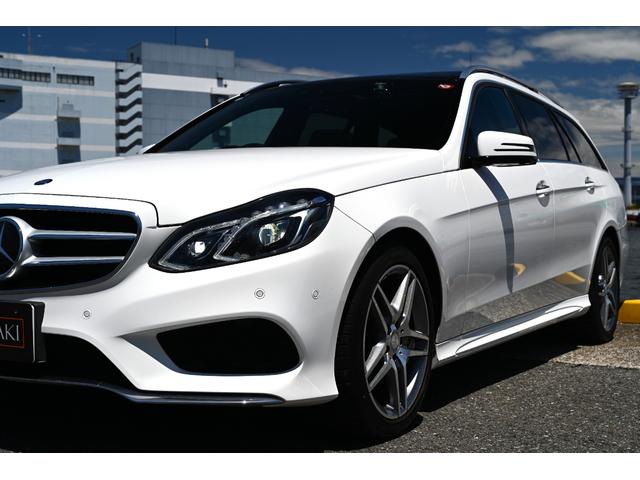 Eクラスステーションワゴン E350ブルテックステーションワゴンアバンG 法人オナ禁煙屋根保管後期モデルOPパノラマルーフOPAMGスポーツパッケージ(AMGエアロ・アルミ)黒本革シートヒーター本革巻きステア純正HDDナビ地デジBカメラ電動テールゲートOP360カメラ経済的(38枚目)