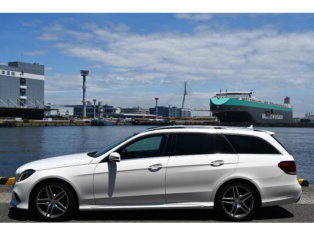 Eクラスステーションワゴン E350ブルテックステーションワゴンアバンG 法人オナ禁煙屋根保管後期モデルOPパノラマルーフOPAMGスポーツパッケージ(AMGエアロ・アルミ)黒本革シートヒーター本革巻きステア純正HDDナビ地デジBカメラ電動テールゲートOP360カメラ経済的(43枚目)