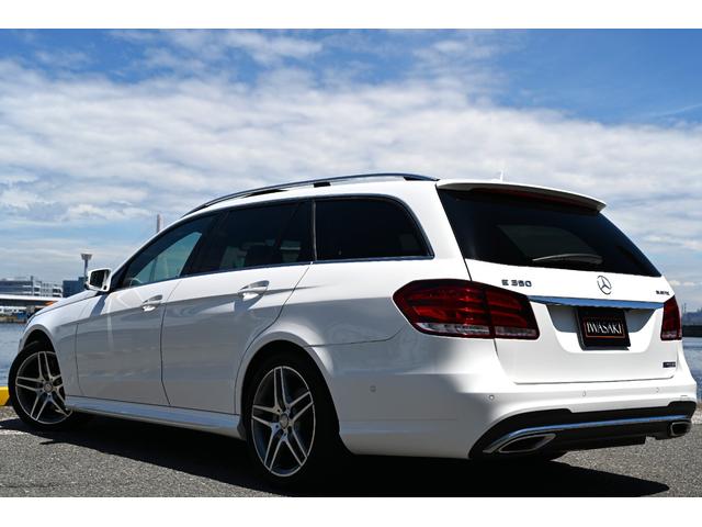 Eクラスステーションワゴン E350ブルテックステーションワゴンアバンG 法人オナ禁煙屋根保管後期モデルOPパノラマルーフOPAMGスポーツパッケージ(AMGエアロ・アルミ)黒本革シートヒーター本革巻きステア純正HDDナビ地デジBカメラ電動テールゲートOP360カメラ経済的(45枚目)