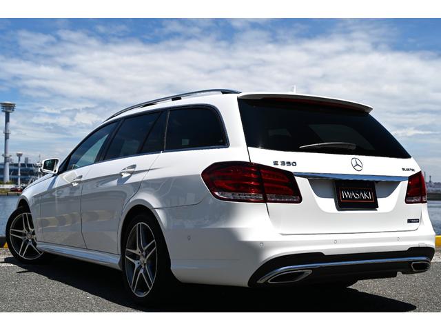 Eクラスステーションワゴン E350ブルテックステーションワゴンアバンG 法人オナ禁煙屋根保管後期モデルOPパノラマルーフOPAMGスポーツパッケージ(AMGエアロ・アルミ)黒本革シートヒーター本革巻きステア純正HDDナビ地デジBカメラ電動テールゲートOP360カメラ経済的(46枚目)