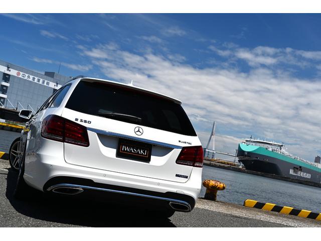 Eクラスステーションワゴン E350ブルテックステーションワゴンアバンG 法人オナ禁煙屋根保管後期モデルOPパノラマルーフOPAMGスポーツパッケージ(AMGエアロ・アルミ)黒本革シートヒーター本革巻きステア純正HDDナビ地デジBカメラ電動テールゲートOP360カメラ経済的(53枚目)